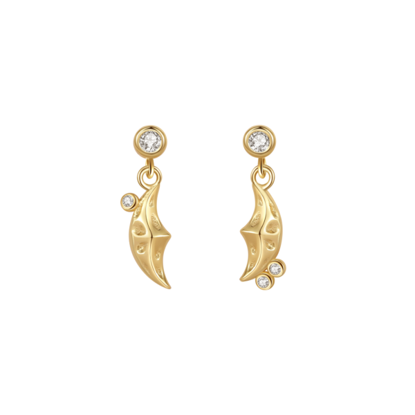 Nava Copenhagen - Neoma Örhängen - Guldpläterade