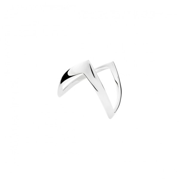 Silverring Bishop's hat 3,5mm 925