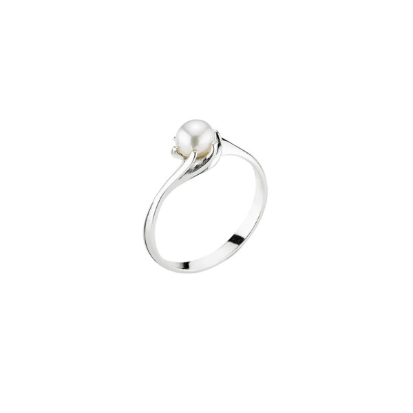 Silverring med odlad pärla 5,5-6mm 925