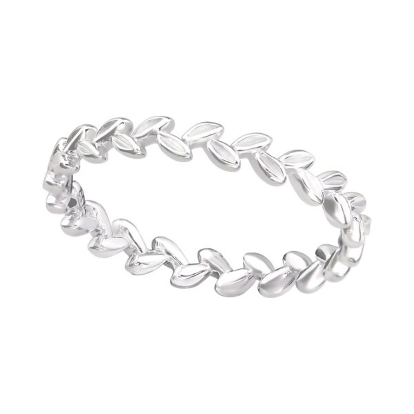 Soelv-ring-smaa-blade