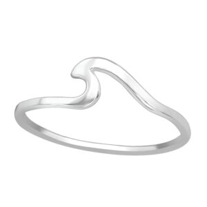 Wave-soelv-ring