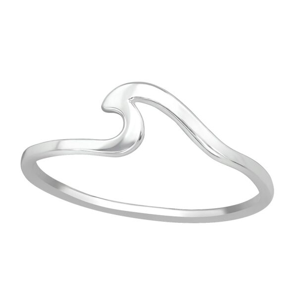 Wave-soelv-ring