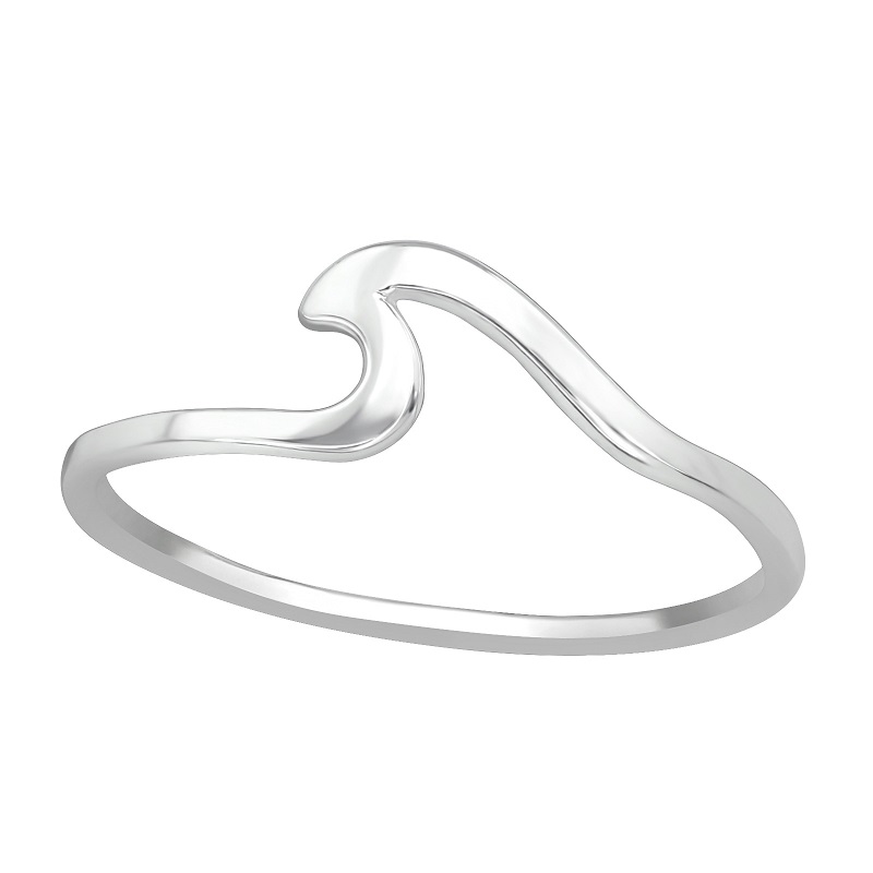 Wave-soelv-ring