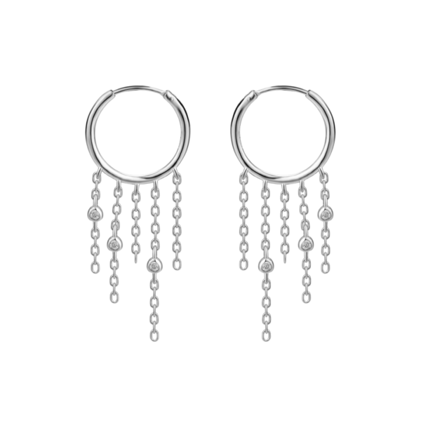 Nava Copenhagen - Änglaörhängen - Silver