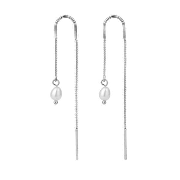 Nava Copenhagen - Pärlörhängen - Silver