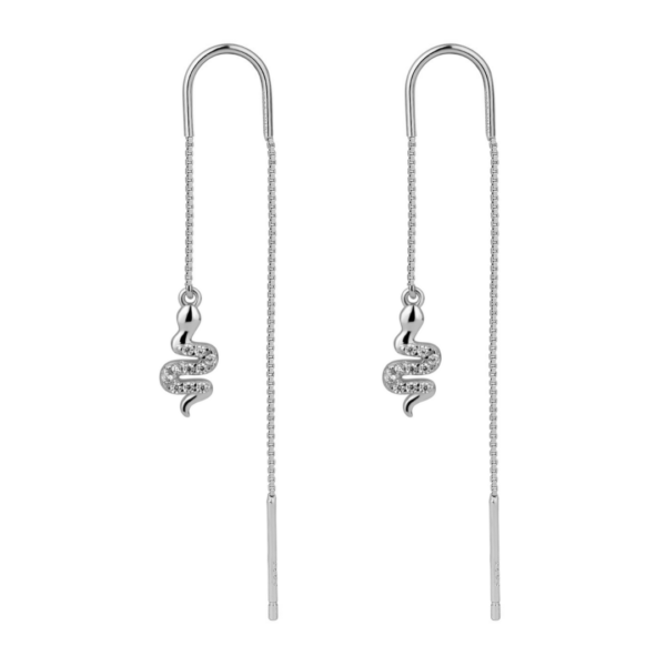 Nava Copenhagen - Boa Ear Threads - Silver