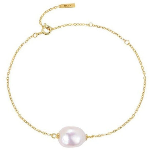 Nava Copenhagen Pearl armband - Cami armband - Guldpläterad