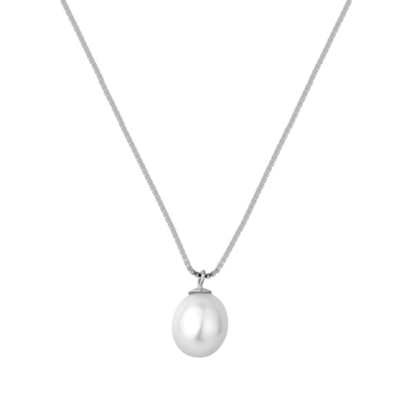 Nava Copenhagen Pärlhalsband - Ava - Silver