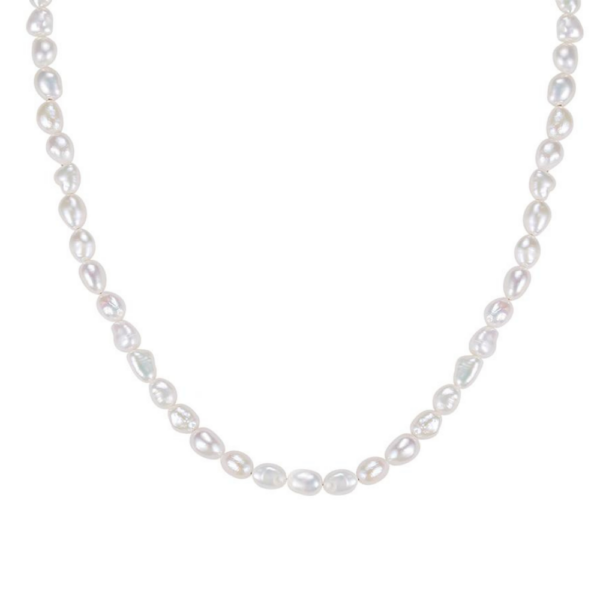 Nava Copenhagen Pärlhalsband - Nereida Halsband - Guldpläterat