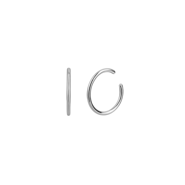 Nava Copenhagen - Petite Hoops - Silver