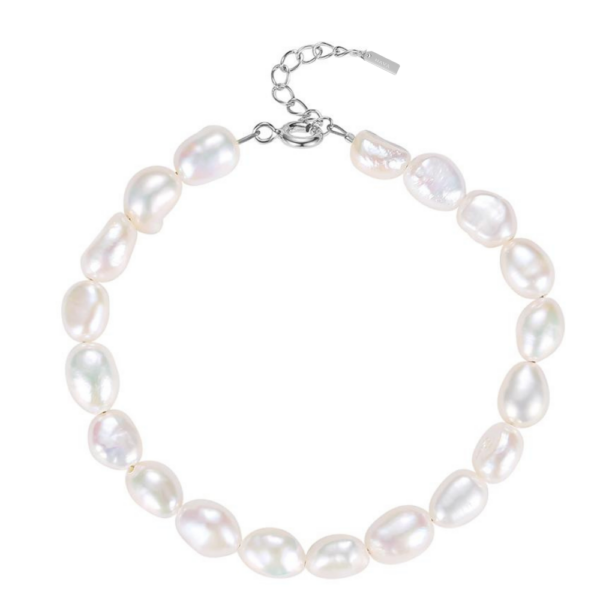 Nava Copenhagen Pearl armband - Senara Armband - Silver