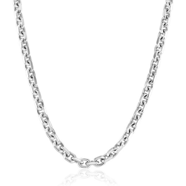 Silverhalsband (ankarkedja) för män - 45, 50, 60 cm