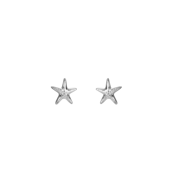 Nava Copenhagen - Petite Starfish Studs - Silver